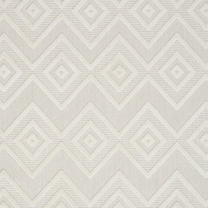 5' X 7' Ivory Indoor Outdoor Area Rug