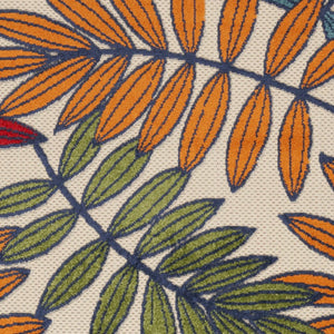 3' X 5' Red And Ivory Indoor Outdoor Area Rug