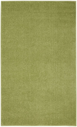 3' X 5' Green Indoor Outdoor Area Rug