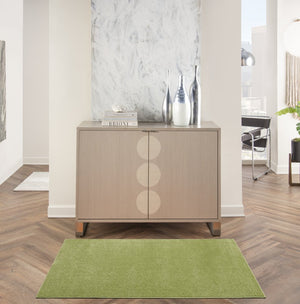 3' X 5' Green Indoor Outdoor Area Rug