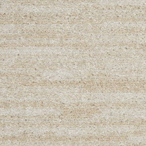 4' Runner Beige And Ivory Indoor Outdoor Runner Rug