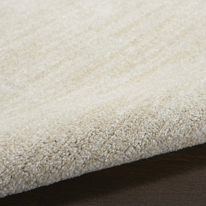 6' X 6' Beige And Ivory Round Indoor Outdoor Area Rug