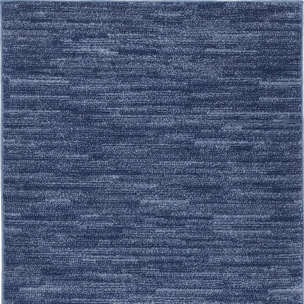 3' X 5' Blue Indoor Outdoor Area Rug