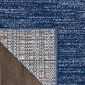 3' X 5' Blue Indoor Outdoor Area Rug