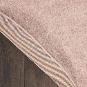 4' Pink Round Indoor Outdoor Area Rug
