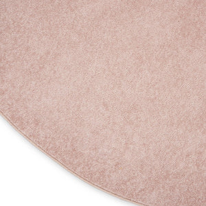 4' Pink Round Indoor Outdoor Area Rug