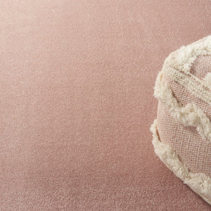 5' X 5' Pink Square Indoor Outdoor Area Rug