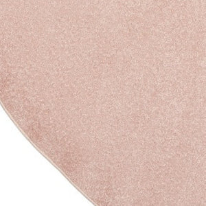 6' X 6' Pink Round Indoor Outdoor Area Rug