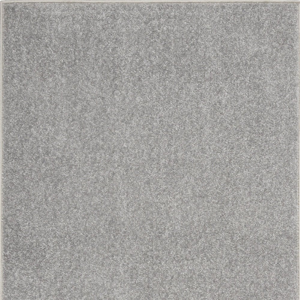 2' X 4' Gray Indoor Outdoor Area Rug