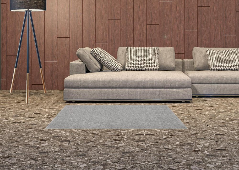 2' X 4' Gray Indoor Outdoor Area Rug