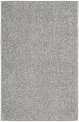 2' X 4' Gray Indoor Outdoor Area Rug