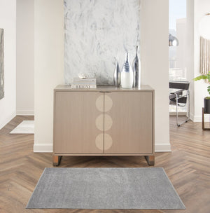 3' X 5' Gray Indoor Outdoor Area Rug