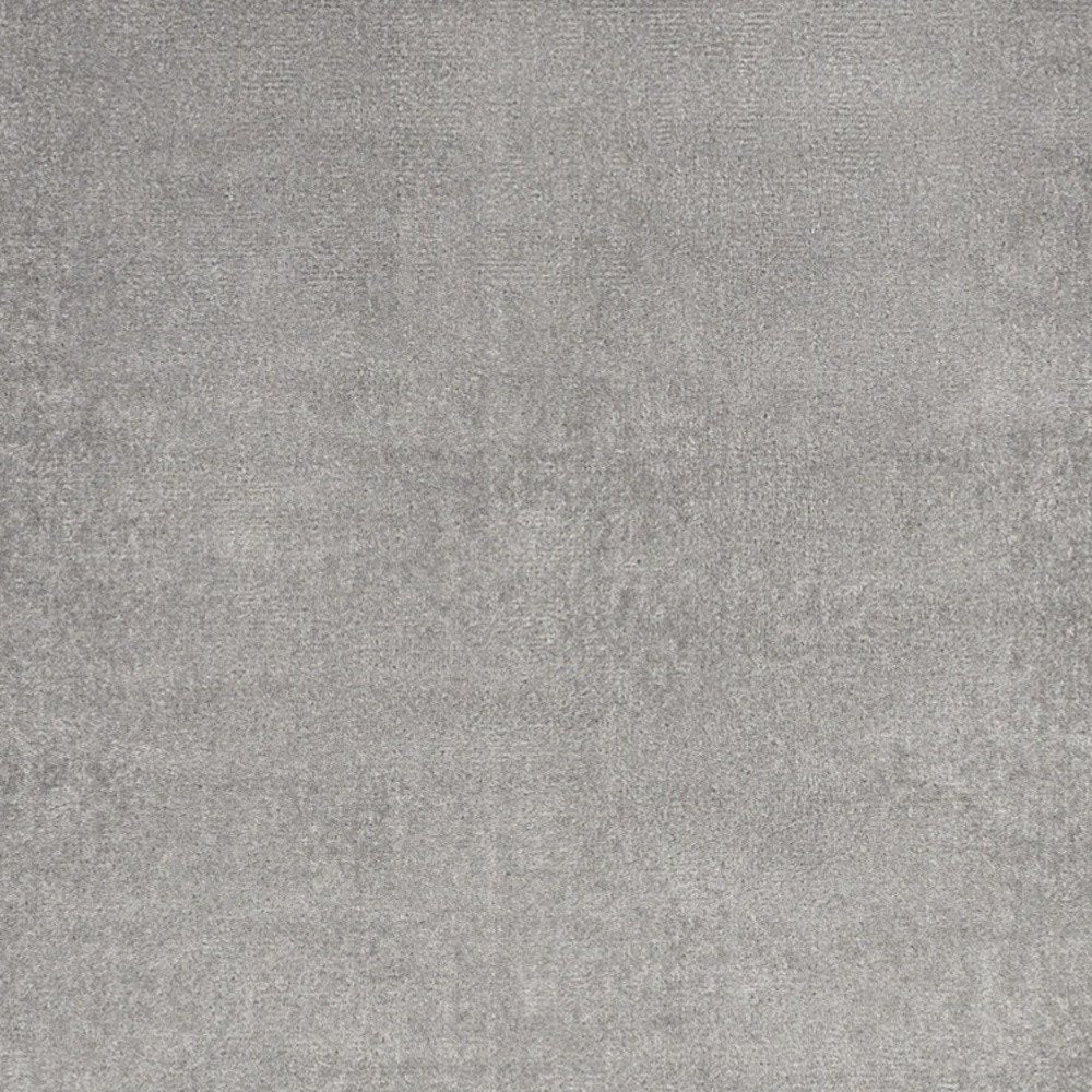 3' X 5' Gray Indoor Outdoor Area Rug