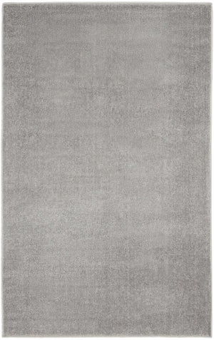 3' X 5' Gray Indoor Outdoor Area Rug