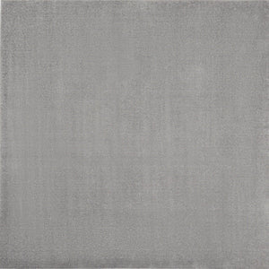 5' X 5' Gray Square Indoor Outdoor Area Rug