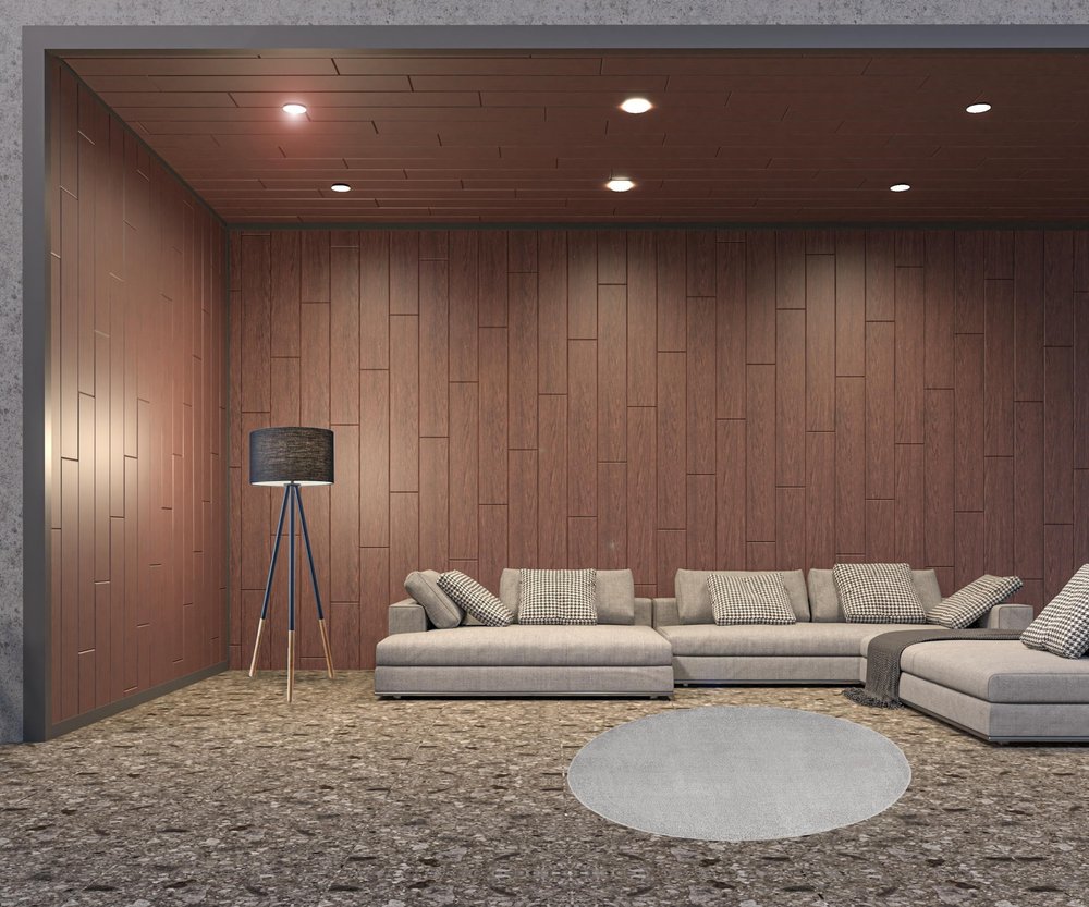 6' X 6' Gray Round Indoor Outdoor Area Rug