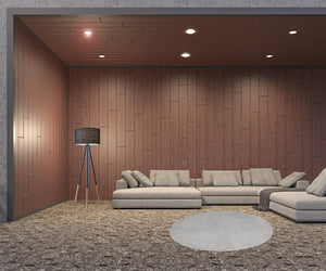 6' X 6' Gray Round Indoor Outdoor Area Rug