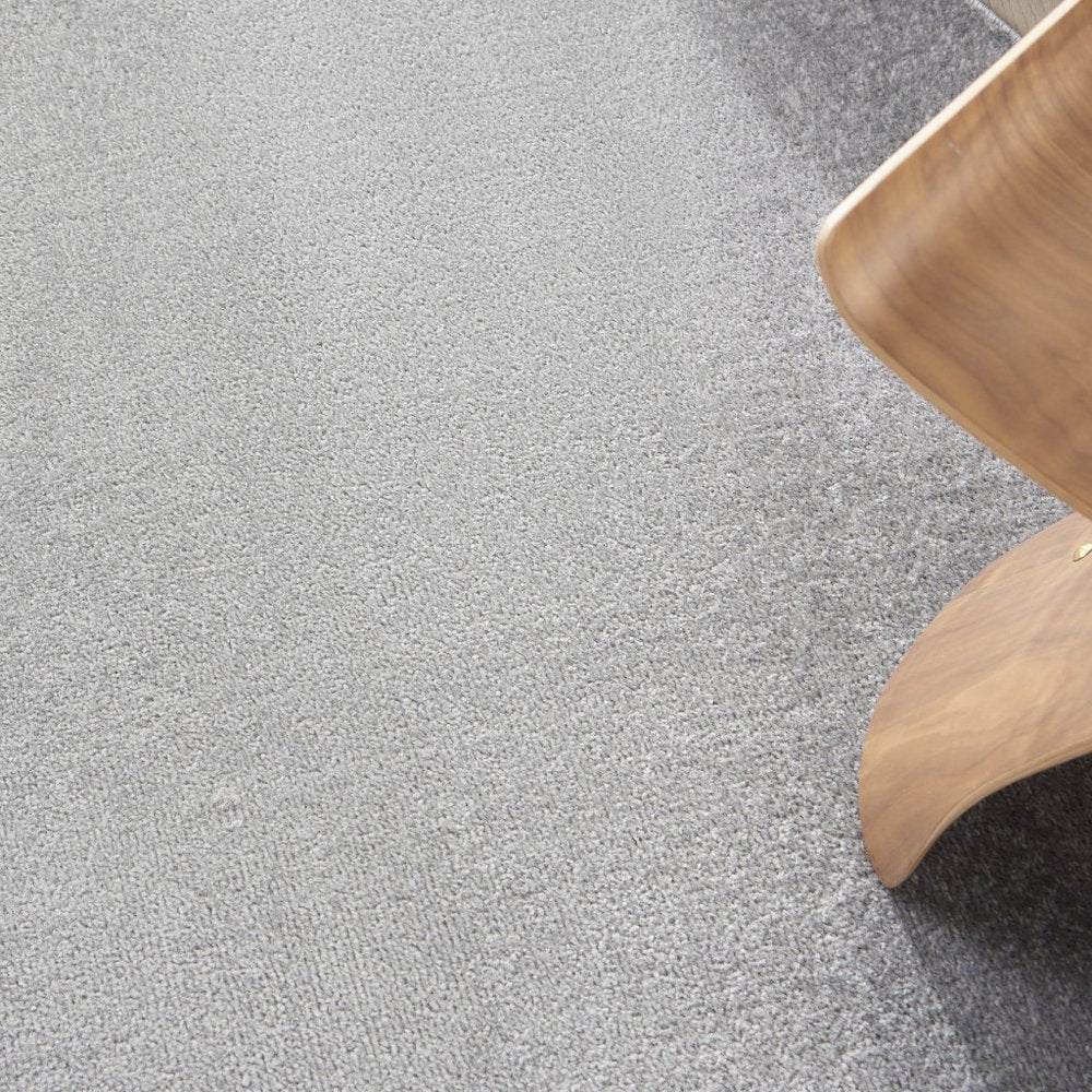 6' X 6' Gray Round Indoor Outdoor Area Rug