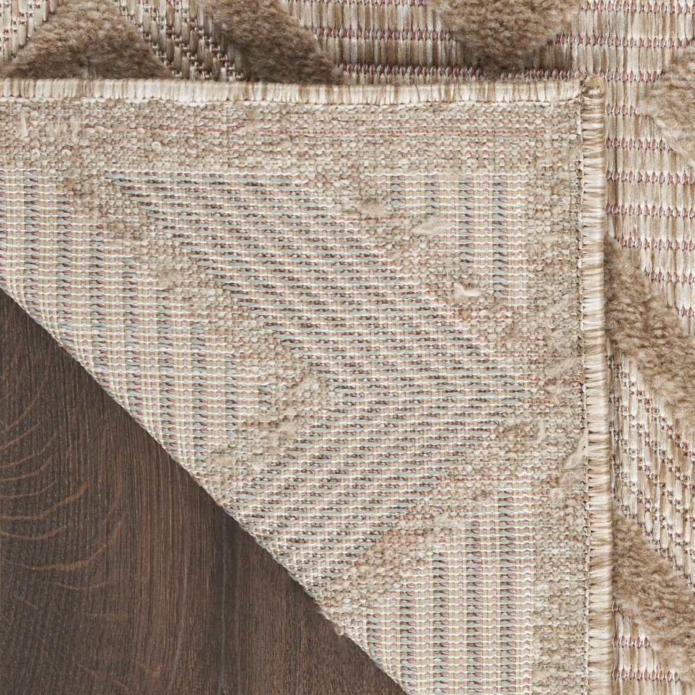 4' X 6' Beige Indoor Outdoor Area Rug