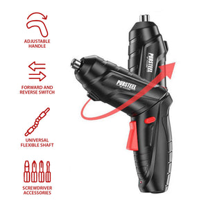 Rechargeable Electric Screwdriver 47 Piece Set – The Ultimate Tool for DIY & Repairs