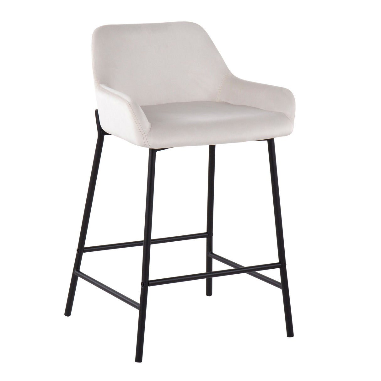 Daniella - Industrial Fixed Height Counter Stool (Set of 2) by Couch.com