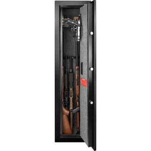 5.51 Cubic Ft Tall Biometric Rifle Safe - Black by Couch.com