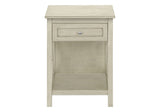 Accent End Table, 2 Tier, Storage Drawer, Transitional Style by Couch.com