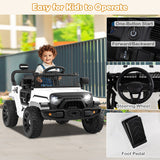 12V Kids Ride on Truck Car Battery Powered Electric Vehicle-Red