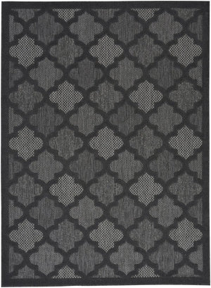 5' X 7' Charcoal Indoor Outdoor Area Rug