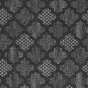 5' X 7' Charcoal Indoor Outdoor Area Rug