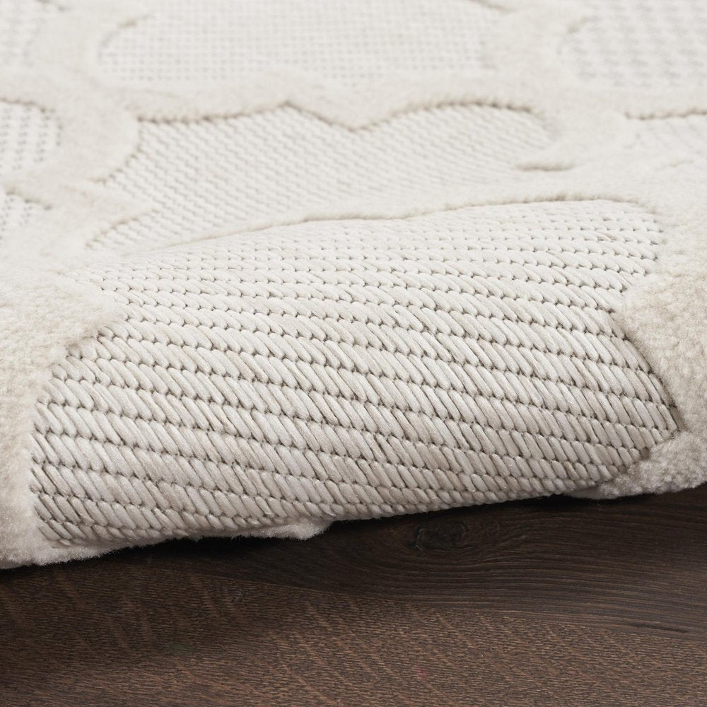 4' X 6' Ivory Indoor Outdoor Area Rug