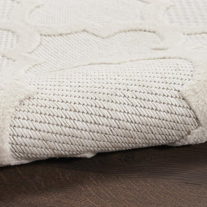 4' X 6' Ivory Indoor Outdoor Area Rug