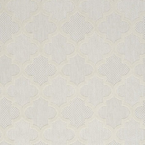 4' X 6' Ivory Indoor Outdoor Area Rug