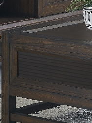 Branson - 2 Drawer Coffee Table, Two Tone - Brown by Couch.com