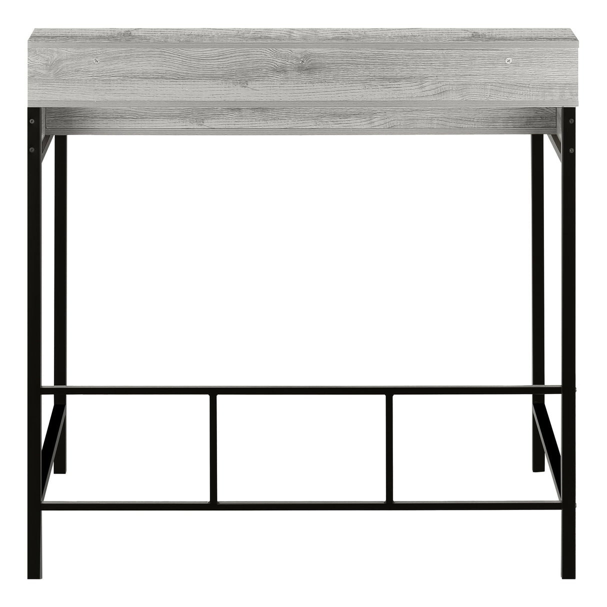 Computer Desk For Home Office, Standing, Storage Shelves, Laptop, Contemporary & Modern by Couch.com