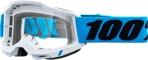 100% Accuri 2 Goggles - Novel - Clear 50013-00023