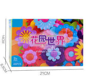 Variety of mosaic garden world suit