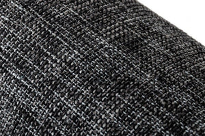 24" Gray And Brown Upholstered Arm Chair