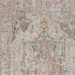 8' X 10' Beige Indoor Outdoor Area Rug