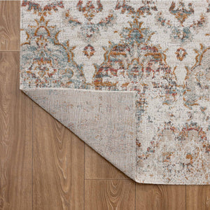 8' X 10' Beige Indoor Outdoor Area Rug