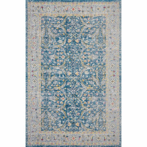 8' X 10' Blue Indoor Outdoor Area Rug