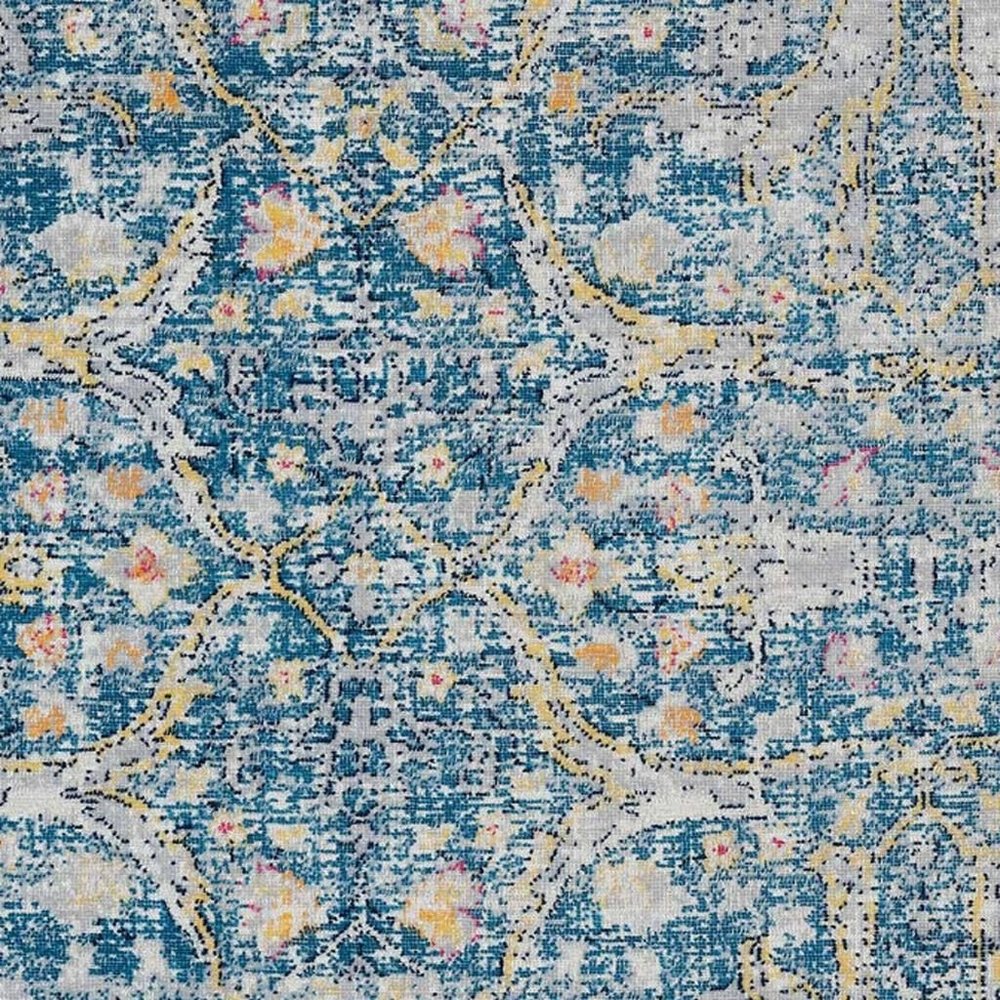 8' X 10' Blue Indoor Outdoor Area Rug