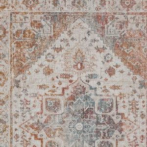 8' X 10' Beige Indoor Outdoor Area Rug