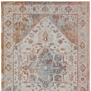 8' X 10' Beige Indoor Outdoor Area Rug