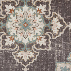 8' X 10' Brown Indoor Outdoor Area Rug