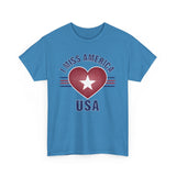 "I Miss America" Heart Unisex Heavy Cotton Tee