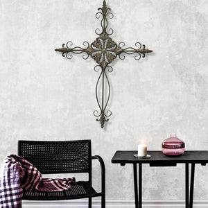 22" X 29" Gray Metal Novelty