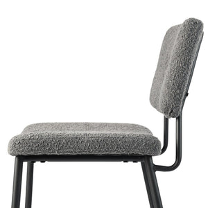 Set of Two Green and Black Manufactured Wood and Steel Low Back Bar Height Bar Chairs