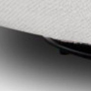 47" Off White And Black Upholstered Swivel Barrel Chair