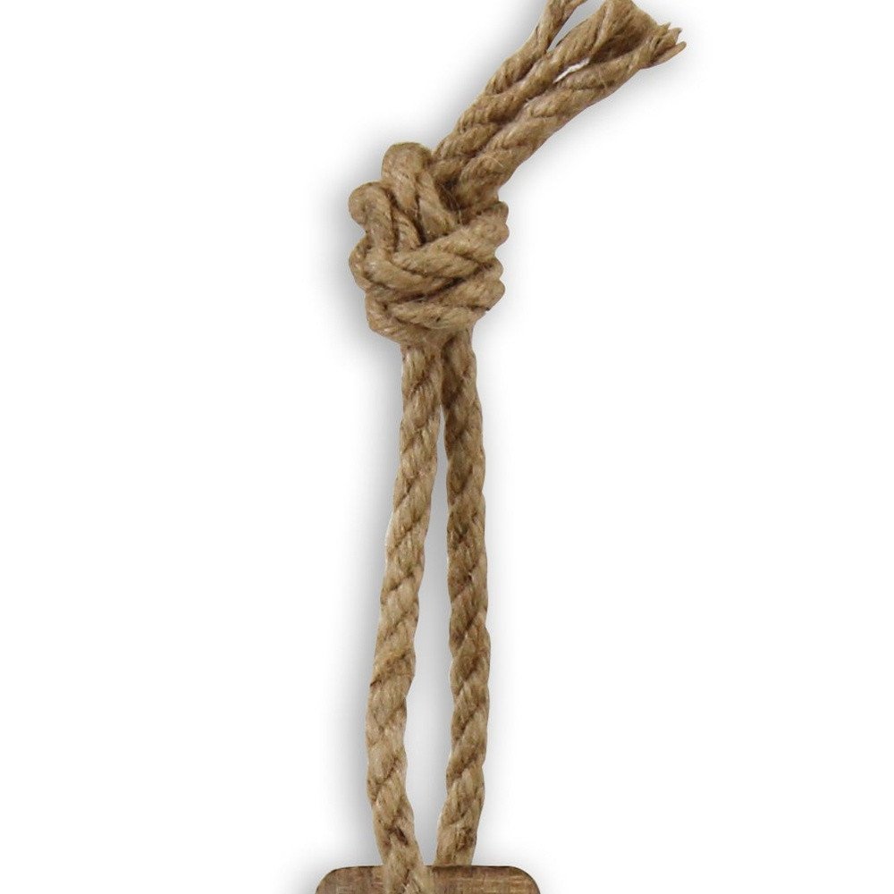 16" X 9" Gray and Brown Wood and Metal Kitchen Hanging Dimensional Sculpture